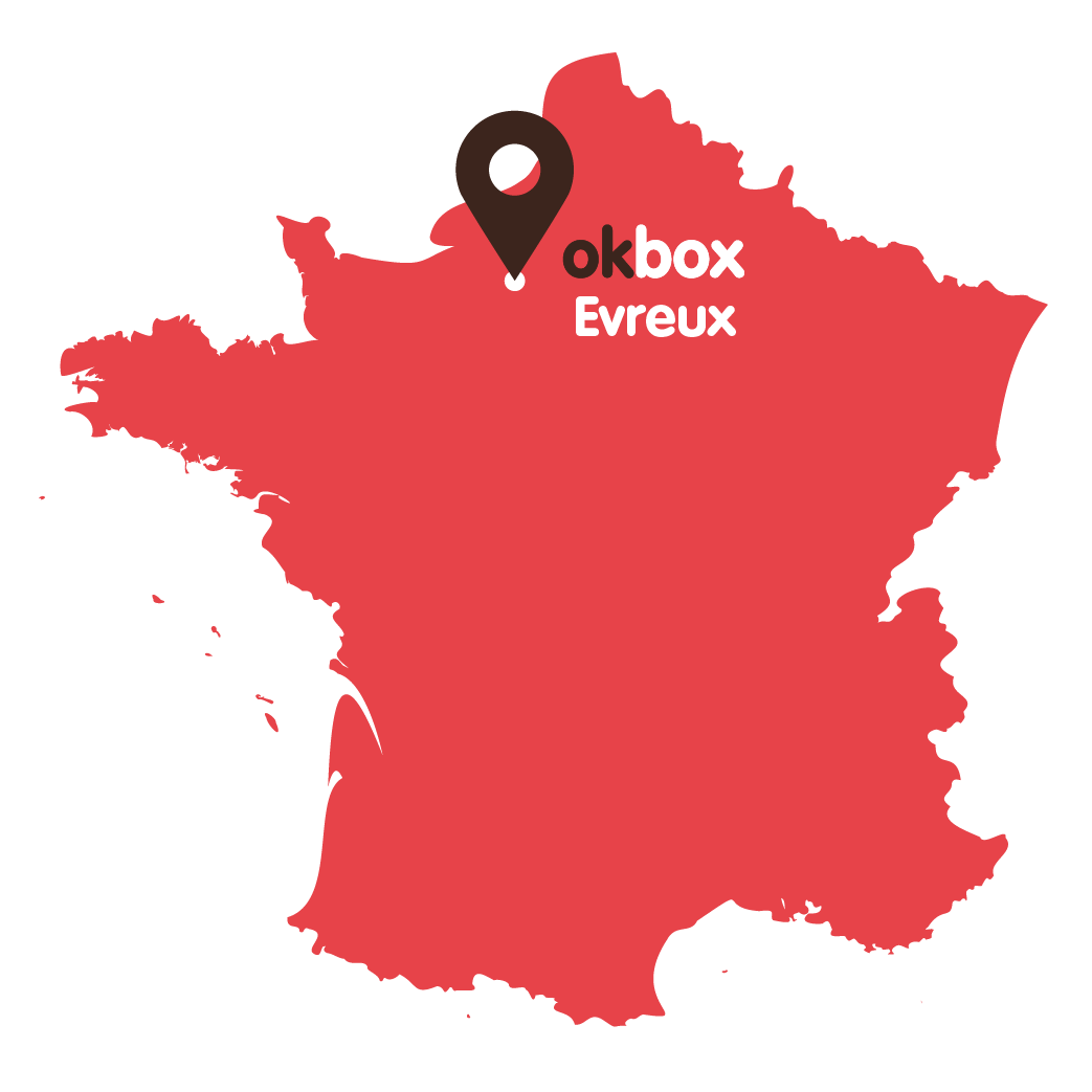 okbox garde meuble Alencon box stockage Centres Self-stockage okbox.fr
