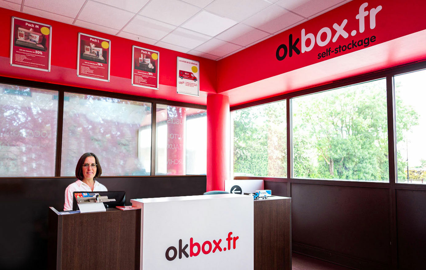 okbox garde meuble Alencon box stockage Centres Self-stockage okbox.fr