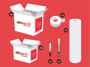 okbox garde meuble Alencon box stockage Pack S