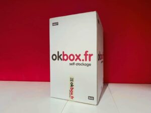 okbox garde meuble Alencon box stockage Carton 100 verres