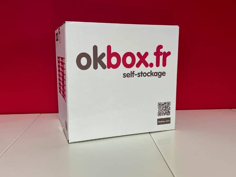 okbox garde meuble Alencon box stockage Carton petit modele