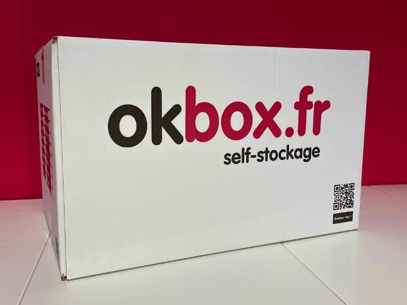 okbox garde meuble Alencon box stockage Carton standard